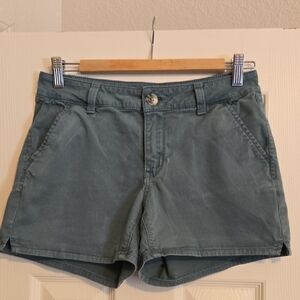 SO High Waist Teal Shorts